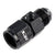 HPS AN Male to Female Fuel Pressure Gauge Adapter (Side Port) Fitting (Straight] [AN -8] (Aluminum, Black)