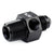 HPS AN Male to NPT Male Adapter (Side Port) Fitting [Straight] [AN -4 to 1/8 NPT] (Aluminum, Black)