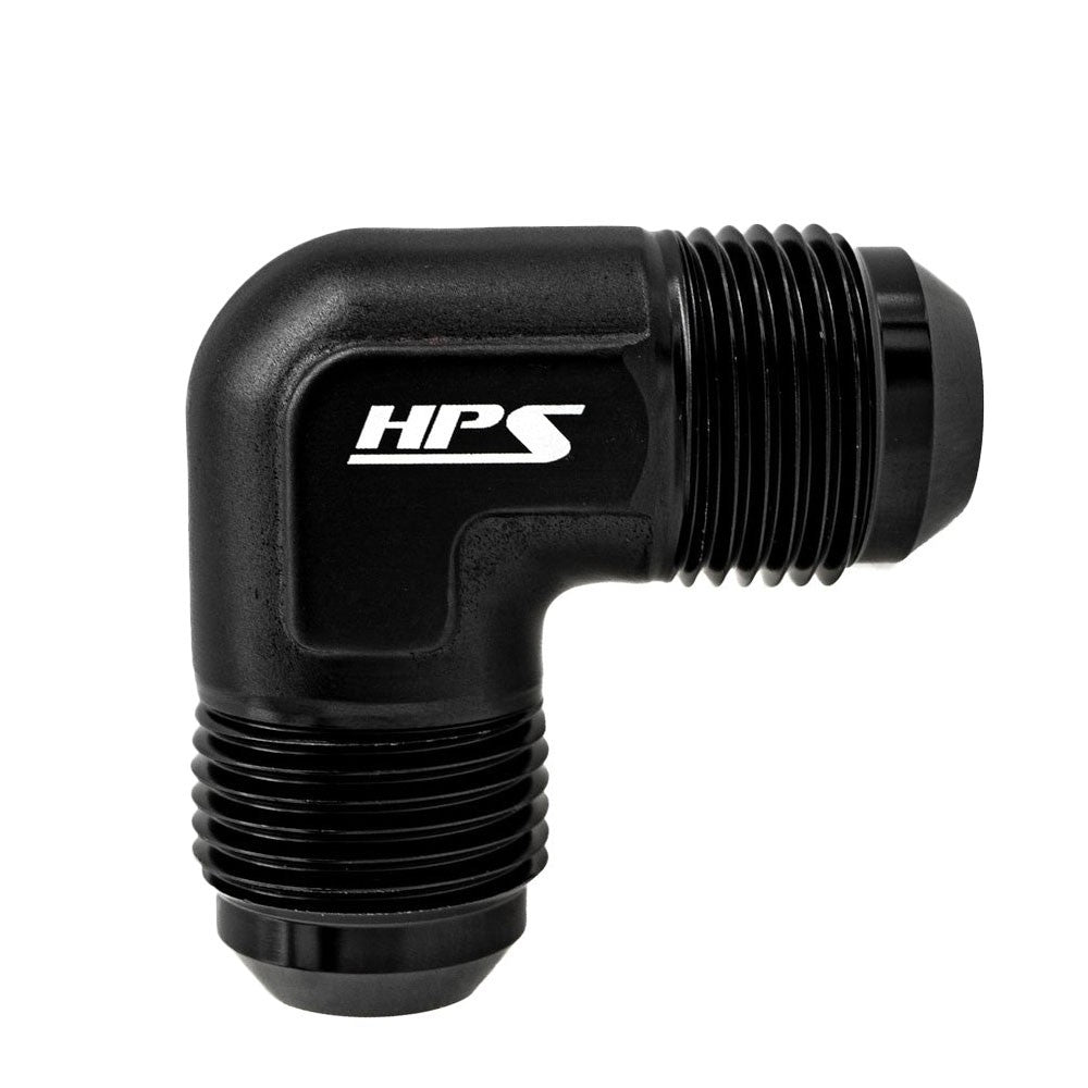 HPS AN821-12 AN Male to Male Union Adapter Fitting AN12 90 Degree HPS-AN821-12