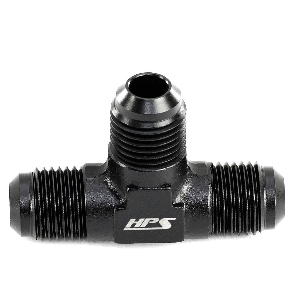 HPS AN82412 AN Male to Male 3-Way Tee Adapter Fitting -12 Tee HPS-AN82412