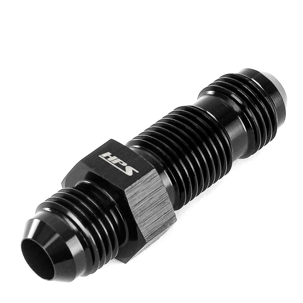 HPS AN8324 AN Male to Male Bulkhead Adapter Fitting -4 Straight HPS-AN8324