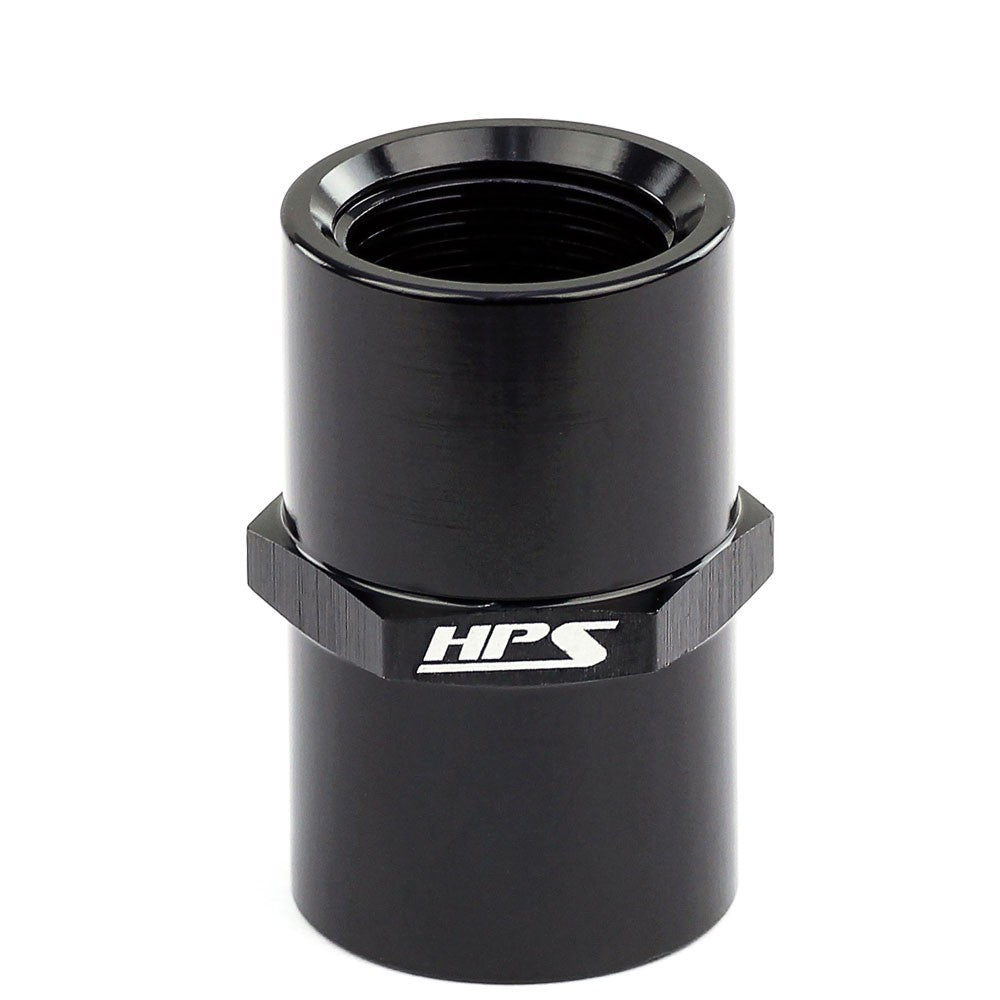 HPS AN910-01 NPT Female to Female Adapter Fitting [Straight] [1/8 NPT] HPS-AN910-01