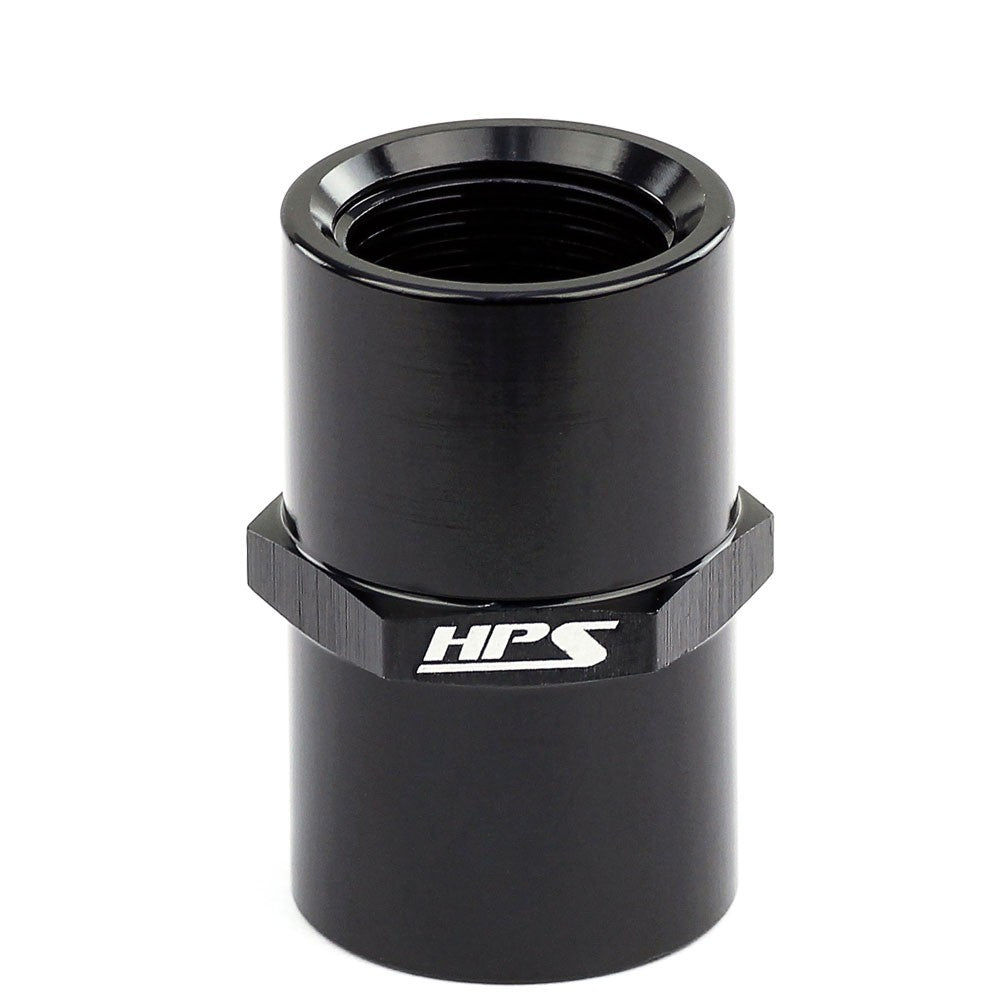 HPS AN910-04 NPT Female to Female Adapter Fitting [Straight] [1/2 NPT] HPS-AN910-04
