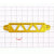 190MM/220MM Gold Billet Aluminum Car Battery Tie Down Mount Bracket Long Bar-Performance-BuildFastCar