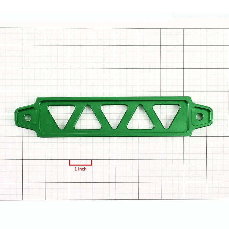 190MM/220MM Green Billet Aluminum Car Battery Tie Down Mount Bracket Long Bar-Performance-BuildFastCar