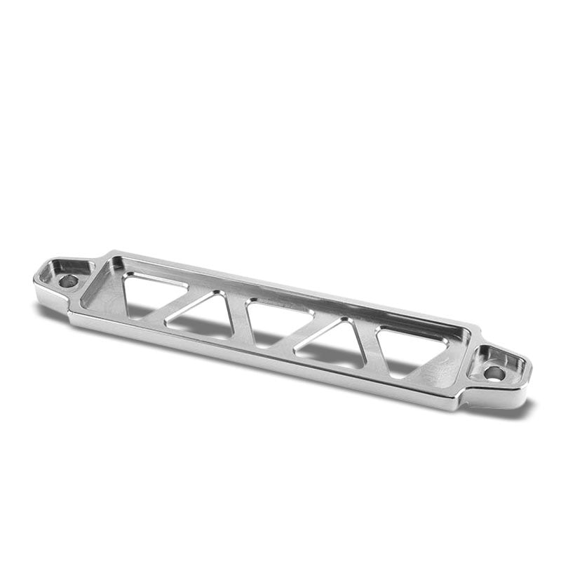 190MM/220MM Silver Billet Aluminum Car Battery Tie Down Mount Bracket Long Bar-Performance-BuildFastCar