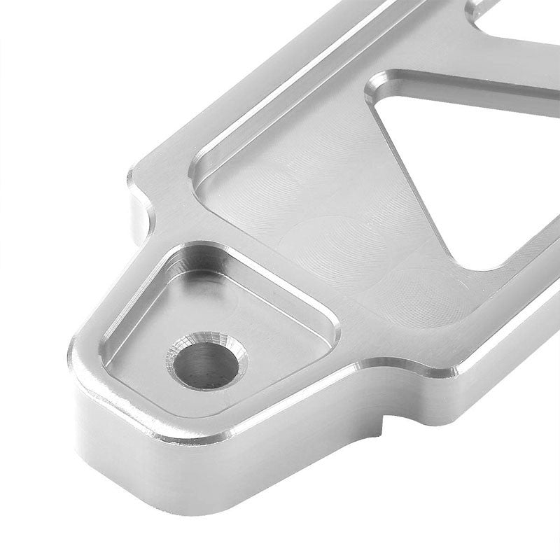 190MM/220MM Silver Billet Aluminum Car Battery Tie Down Mount Bracket Long Bar-Performance-BuildFastCar