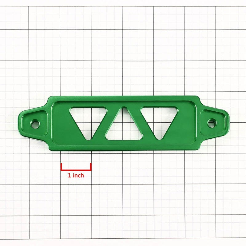 145MM/170MM Green Billet Aluminum Car Battery Tie Down Mount Bracket Short Bar-Performance-BuildFastCar