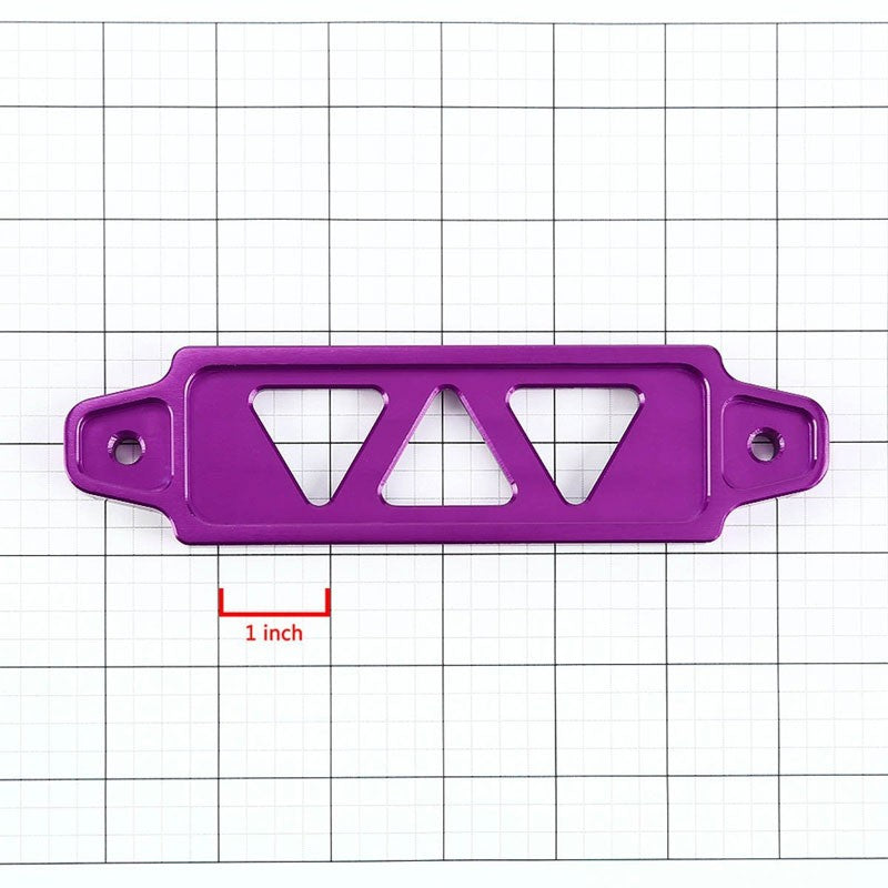 145MM/170MM Purple Billet Aluminum Car Battery Tie Down Mount Bracket Short Bar-Performance-BuildFastCar