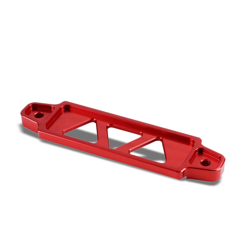 145MM/170MM Red Billet Aluminum Car Battery Tie Down Mount Bracket Short Bar-Performance-BuildFastCar