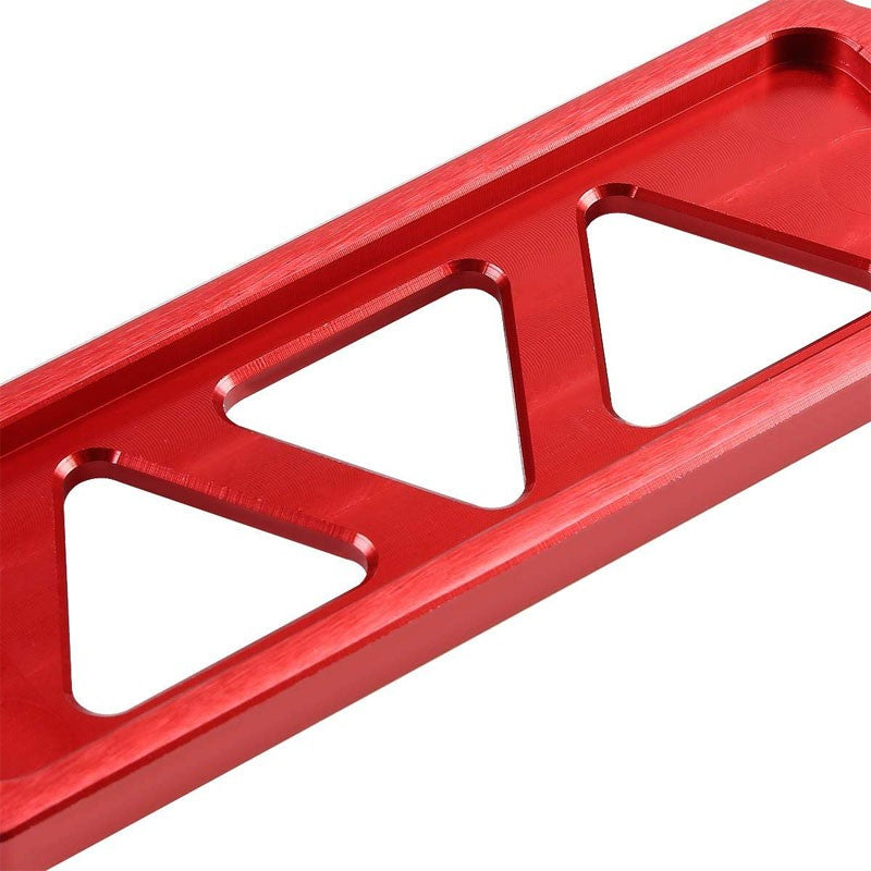 145MM/170MM Red Billet Aluminum Car Battery Tie Down Mount Bracket Short Bar-Performance-BuildFastCar