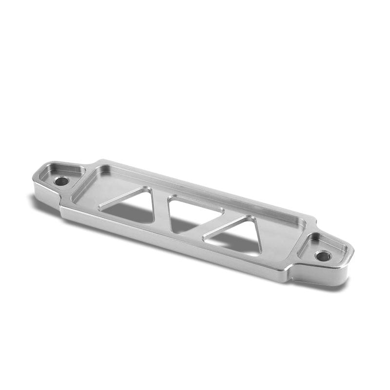 145MM/170MM Silver Billet Aluminum Car Battery Tie Down Mount Bracket Short Bar-Performance-BuildFastCar