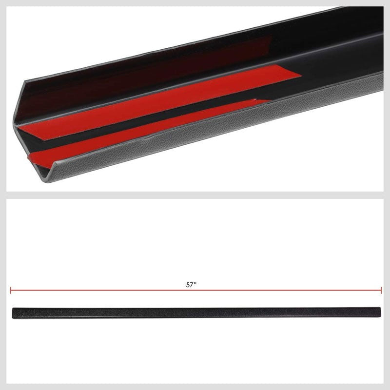 Front Truck Bed Cap Molding Rail Protector Cover For 94-04 Chevy S10/Sonoma-Exterior-BuildFastCar