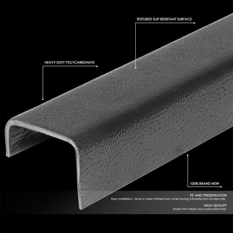 Front Cargo Truck Bed Cap Molding Rail Protector Cover For 05-11 Dodge Dakota-Exterior-BuildFastCar