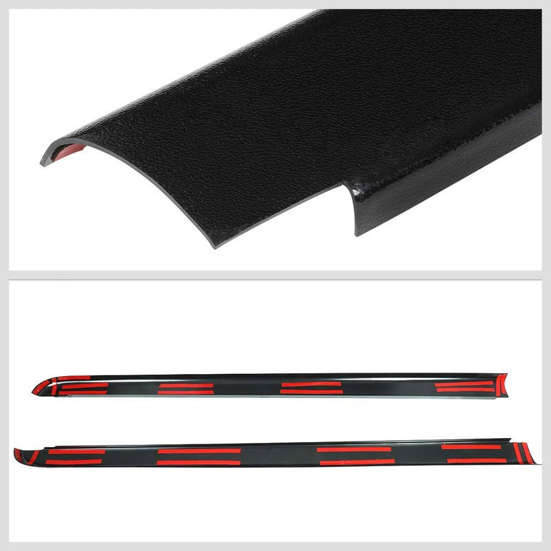 Left/Right Truck Bed Cap Molding Rail Protector Cover For 94-04 S10 6Ft Bed-Exterior-BuildFastCar