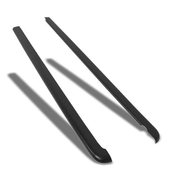 Black Truck Bed Cap Molding Rail Cover For 04-12 Colorado/Canyon Reg/Ext Cab-Exterior-BuildFastCar