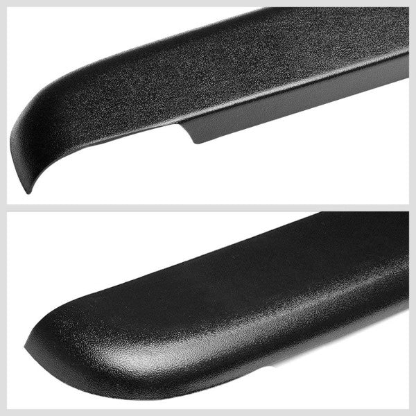 Pair Black Truck Bed Cap Molding Rail Protector Cover For 07-13 Sierra 5.8Ft Bed-Exterior-BuildFastCar