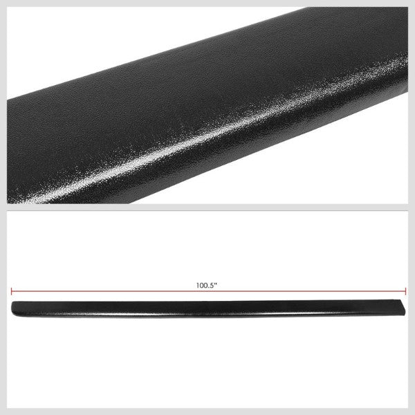 Pair Black Truck Bed Cap Molding Rail Cover For 94-02 Ram 1500/2500/3500 8Ft Bed-Exterior-BuildFastCar