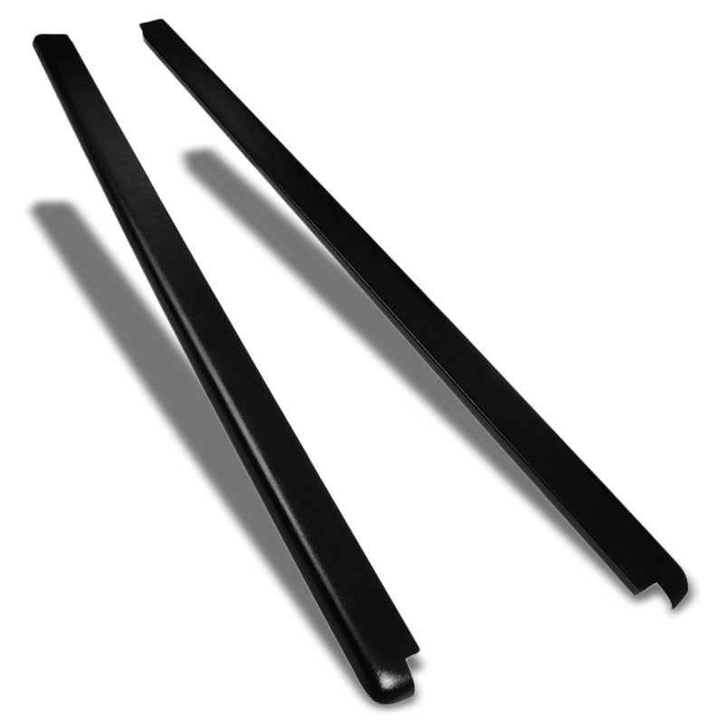 2PCS Truck Bed Cap Molding Rail Protector Cover For 80-96 Ford F-150 6.5Ft Bed-Exterior-BuildFastCar