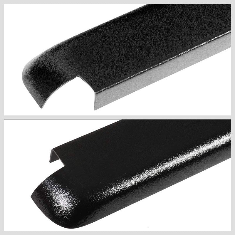 2PCS Truck Bed Cap Molding Rail Protector Cover For 80-96 Ford F-150 6.5Ft Bed-Exterior-BuildFastCar