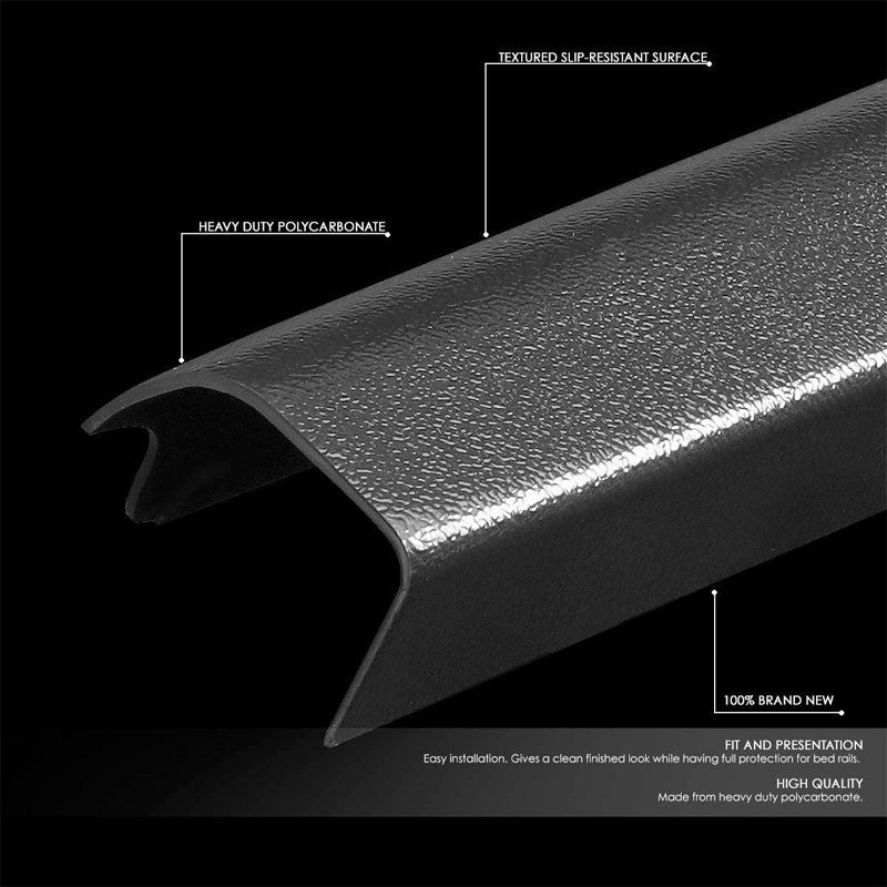 Rear Tailgate Truck Bed Cap Rail Protector Cover For 99-06 Sierra 1500/2500/3500-Exterior-BuildFastCar