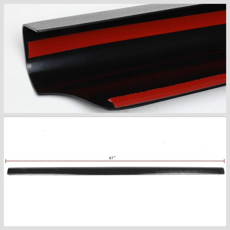 Rear Tailgate Truck Bed Cap Rail Protector Cover For 99-06 Sierra 1500/2500/3500-Exterior-BuildFastCar