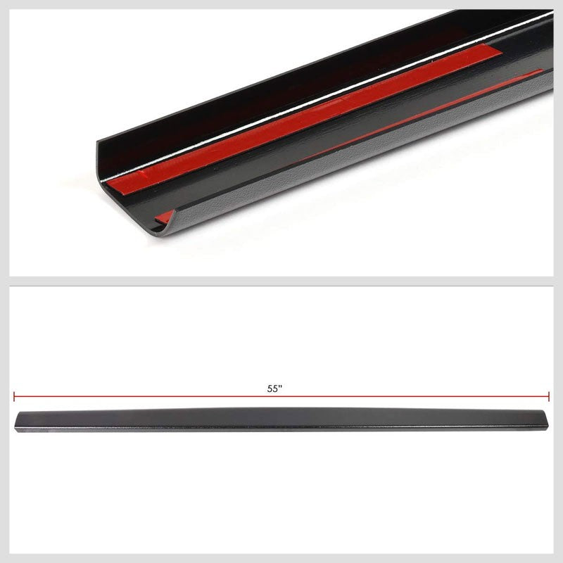 Rear Tailgate Truck Bed Cap Rail Protector Cover For 04-12 Colorado Crew Cab-Exterior-BuildFastCar