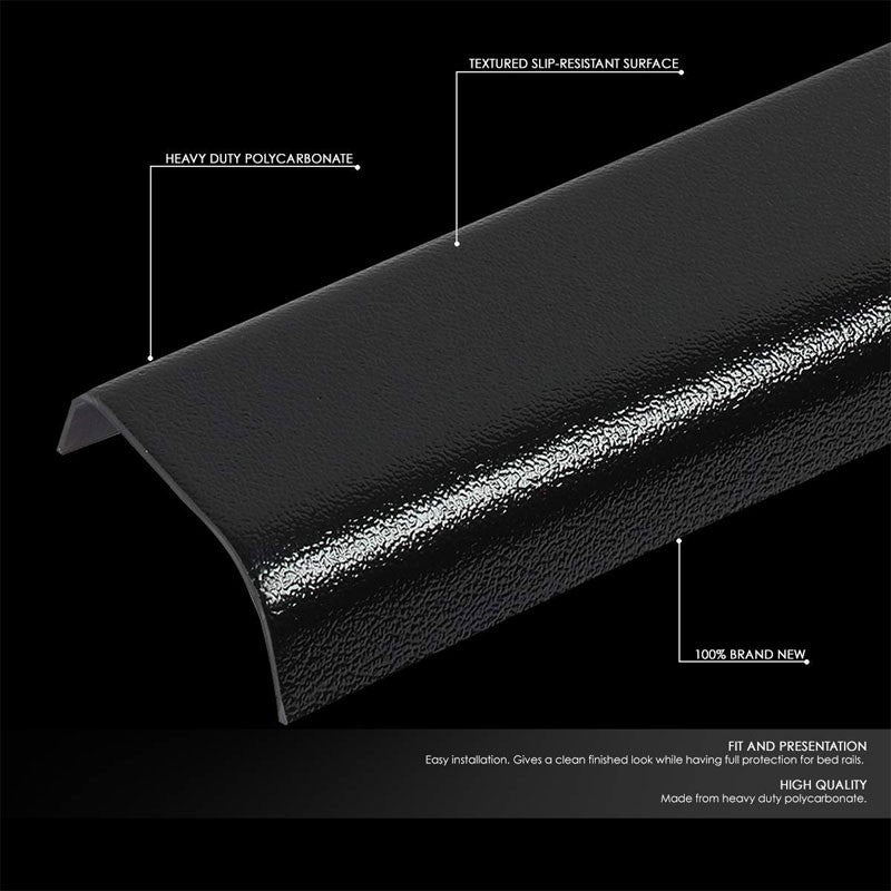 Rear Tailgate Truck Bed Cap Molding Rail Protector Cover For 03-09 Ram 2500 3500-Exterior-BuildFastCar