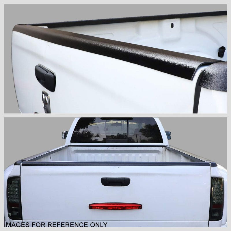 Rear Tailgate Truck Bed Cap Molding Rail Protector Cover For 08-11 Dodge Dakota-Exterior-BuildFastCar