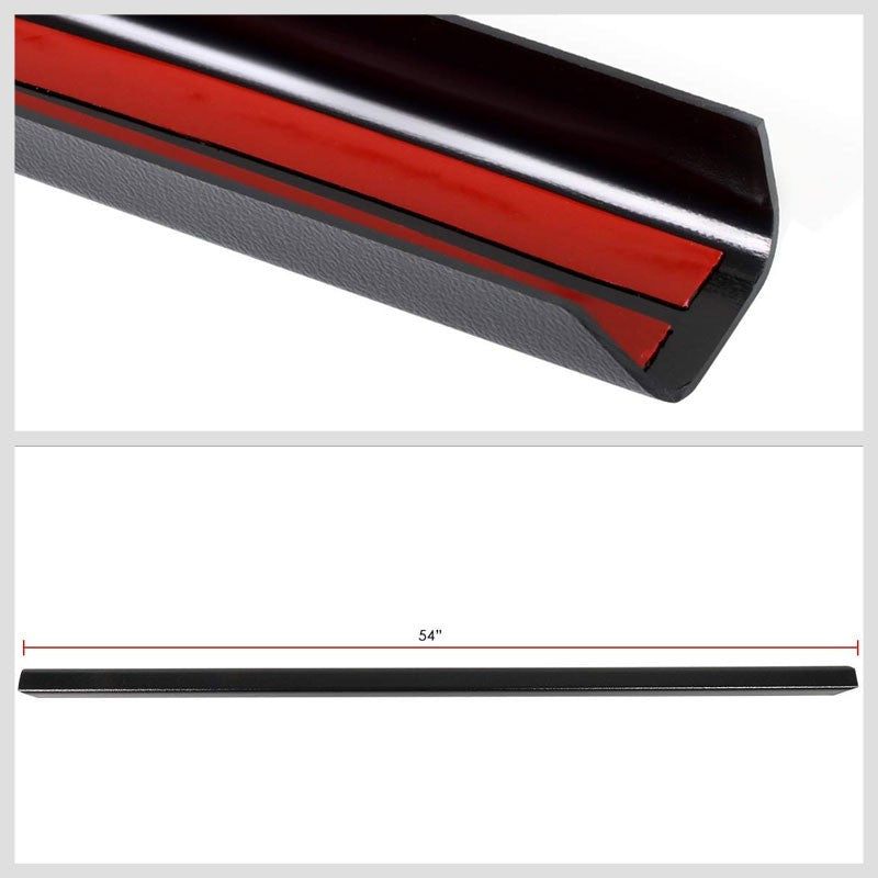 Rear Tailgate Truck Bed Cap Molding Rail Protector Cover For 89-95 Toyota Pickup-Exterior-BuildFastCar