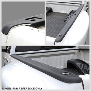 2PCS Truck Bed Cap Rail Protector Cover W/Hole For 07-14 Sierra 2500HD 8Ft Bed-Exterior-BuildFastCar