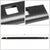 Black Cargo Truck Bed Cap Molding Rail Cover For 00-05 Tundra 6.5Ft Bed W/Holes-Exterior-BuildFastCar