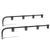 2x BettsHD A25RL Straight Unhanded Mud Flap Hanger Truck Trailer TTP-BESA25RL-X2