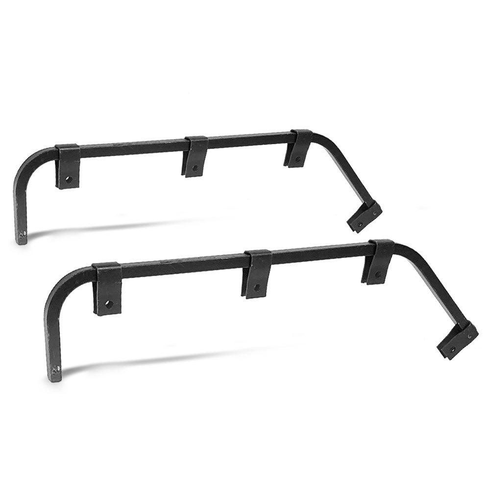 2x BettsHD A35RL Angled Unhanded Mud Flap Hanger Truck Trailer TTP-BESA35RL-X2