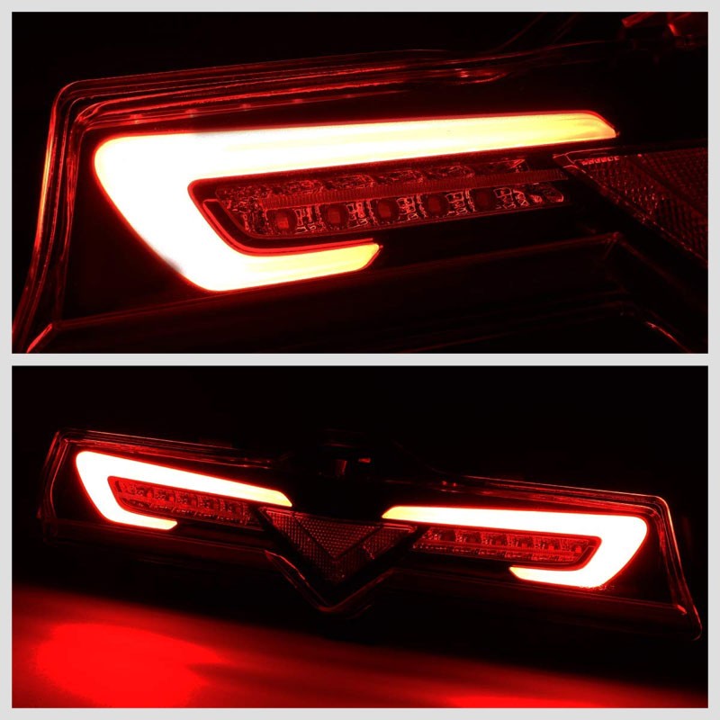 Smoke Lens Rear 3D Bar Brake Bumper Light For 13-16 Scion FR-S/BRZ 2.0L H4 DOHC-Exterior-BuildFastCar