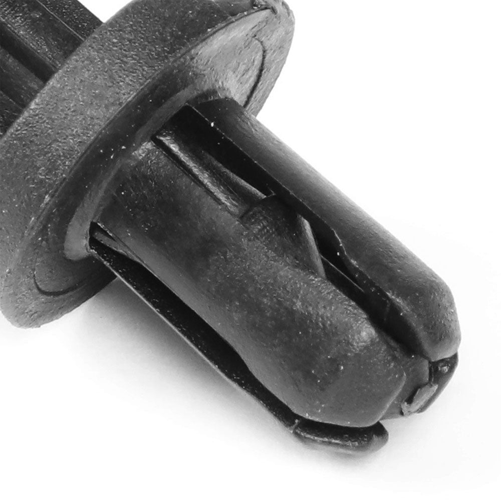 50PCS Universal Nylon [Push Pin] Auto Body/Bumper Fastener Rivet Retainer Clip BFC-RIVET01-BK