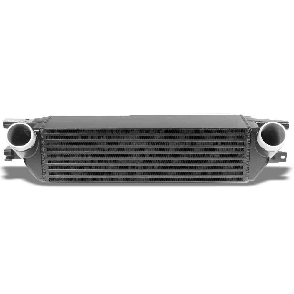 Black Front Mount Bar&Plate Intercooler 21X5.75 For 15-19 Mustang 2.3L Ecoboost