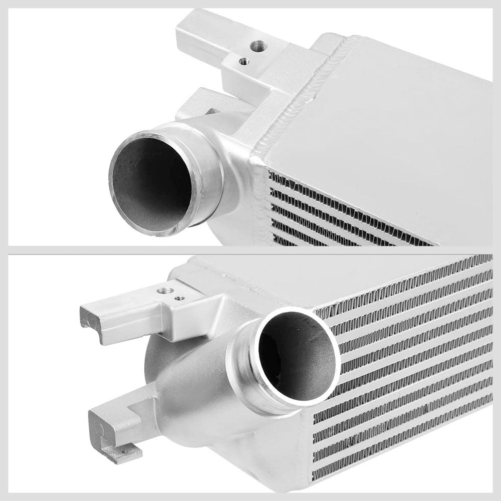 Metallic Front Mount Bar&Plate Intercooler 21X5.75 For 15-19 Mustang Ecoboost-Cooling Systems-BuildFastCar