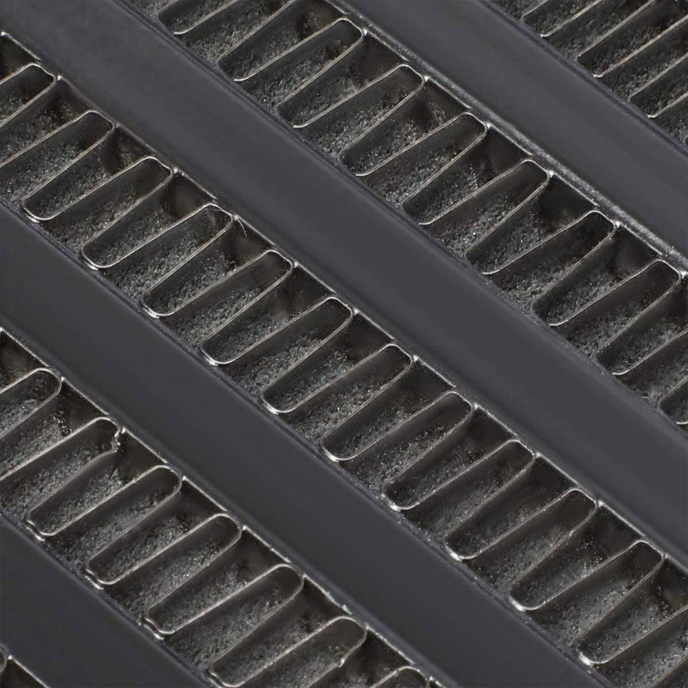 Black Front Mount Bar&Plate Intercooler 21X10.75 For 15-19 Mustang 2.3L Ecoboost-Cooling Systems-BuildFastCar