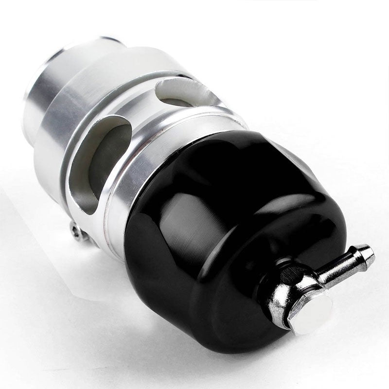 Black Aluminum V-Band 38MM Vee Port Intercooler Turbo Piping Blow Off Valve BOV-Performance-BuildFastCar
