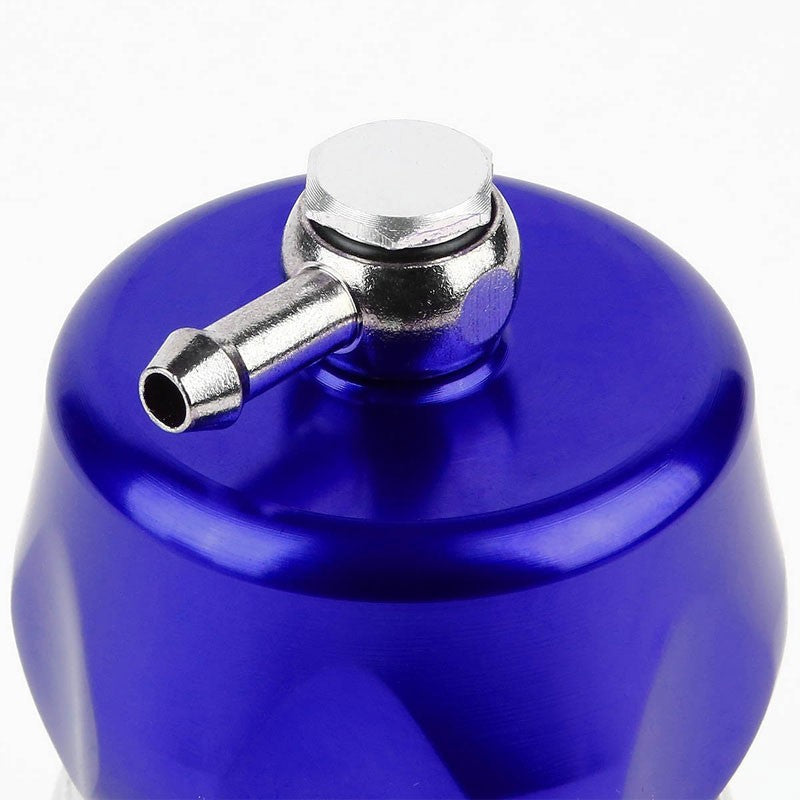 Blue Aluminum V-Band 38MM Vee Port Intercooler Turbo Boost Blow Off Valve BOV-Performance-BuildFastCar