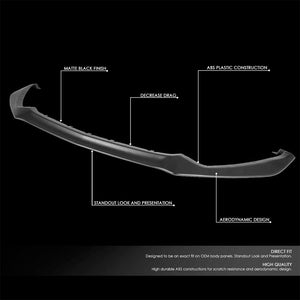 OE GT Style Front Bumper Lip Chin Wing Splitter Body Kit For 15-17 Ford Mustang-Exterior-BuildFastCar