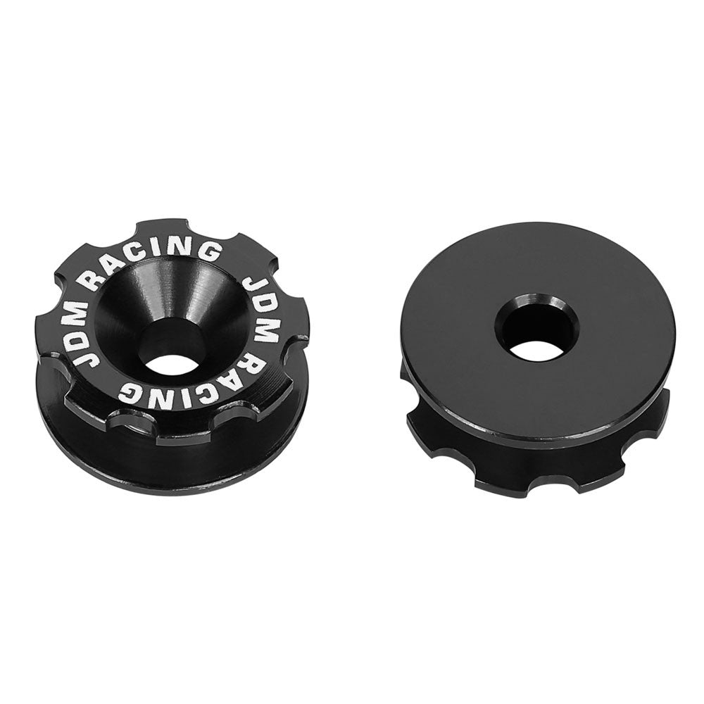 Black 11mmx24mm Universal Bumper Quick Release Fastener