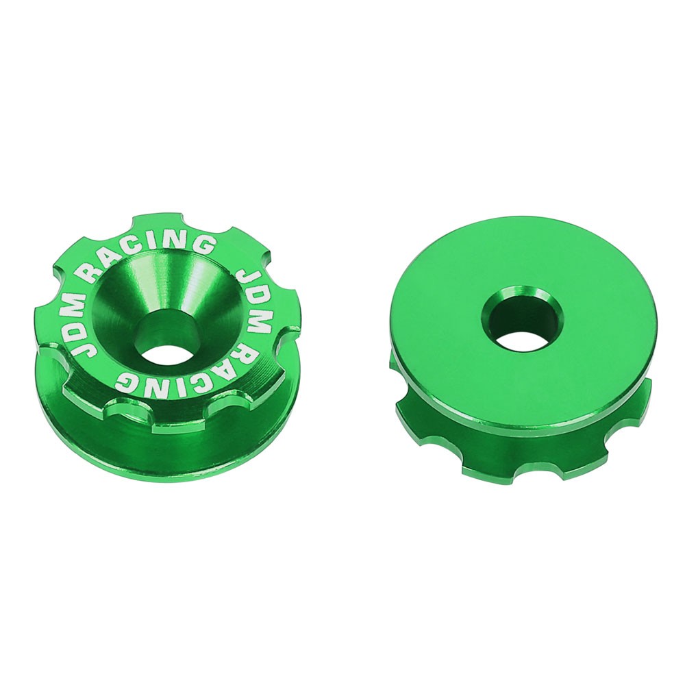 Green 11mm x 24mm Universal Bumper Quick Release Fastener