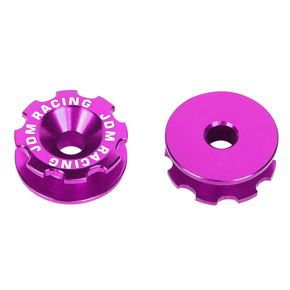 Purple 11mm x 24mm Universal Bumper Quick Release Fastener