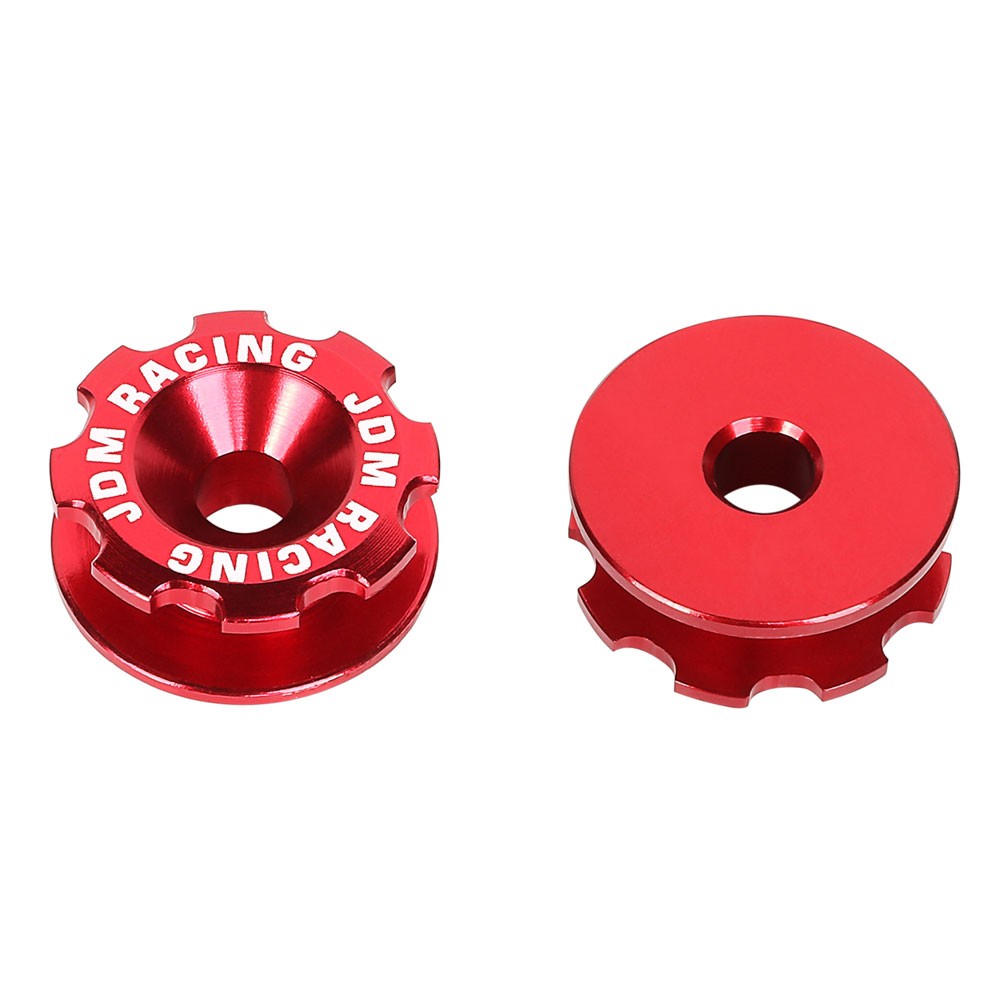 Red 11mm x 24mm Universal Bumper Quick Release Fastener