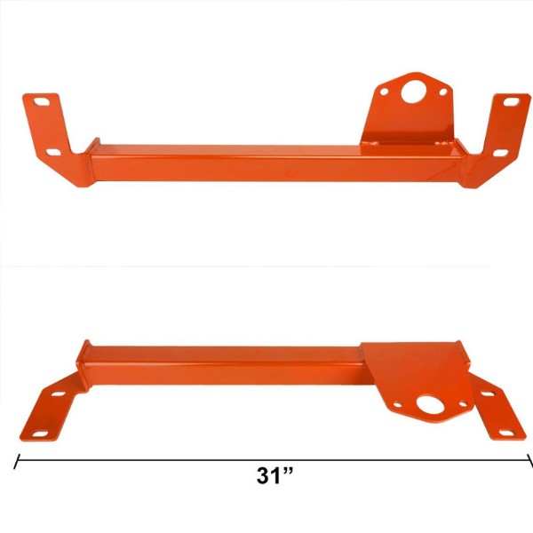 Red Steel Steering Stabilizer Brace/Bar For Dodge 94-02 Ram 1500/2500/3500 4WD-Suspension-BuildFastCar