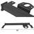 Black Steel Steering Stabilizer Brace Bar For 03-08 Ram 1500/2500/3500 4WD 4X4-Suspension-BuildFastCar