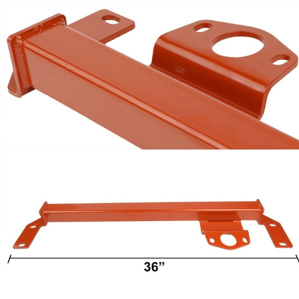 Red Steel Steering Stabilizer Brace/Bar For 03-08 Ram 1500/2500/3500 4WD 4X4-Suspension-BuildFastCar