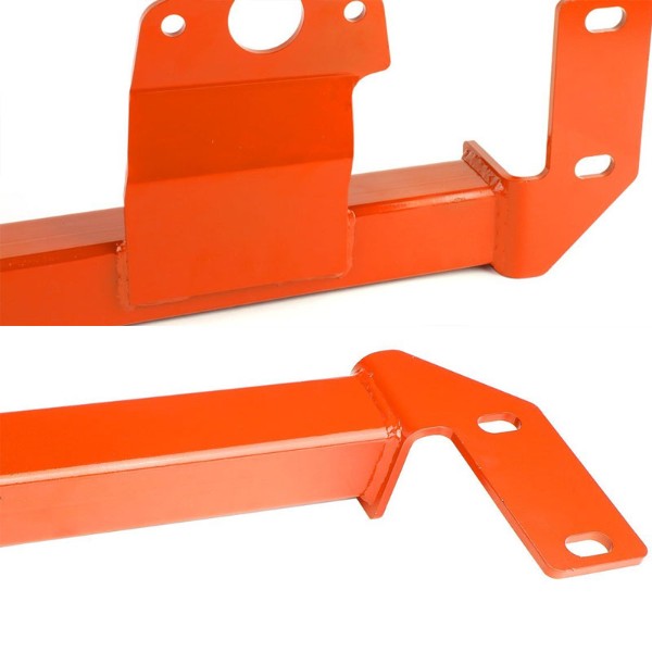 Red Steel Steering Stabilizer Brace/Bar Type 1 For 03-08 Ram 1500/2500/3500 4WD-Suspension-BuildFastCar
